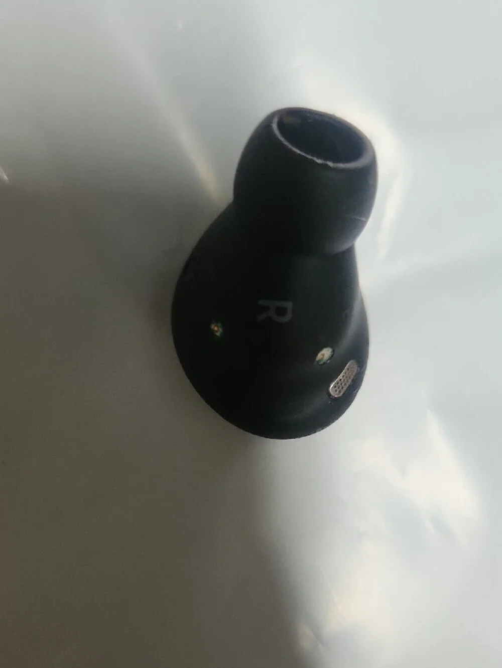 Samsung Black Wireless Earbuds with Charging Case.right Side Only